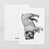 Sturdy Dot Welcome Kaart (Voorkant / Achterkant)