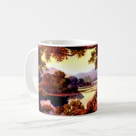 Sturdy Oak Coffee Mok (Voorkant links)