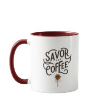 Sturen en Savor De Koffie Mok