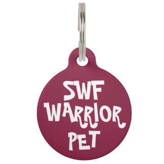 Sturge-Weber Warrior-huisdierentag Huisdierpenning