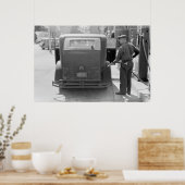 Sturgeon Bay Gas Station: 1940 Poster (Keuken)