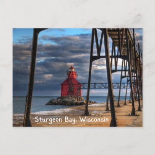 Sturgeon Bay Wisconsin door County briefkaart