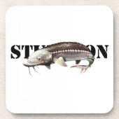 Sturgeon Bier Onderzetter (Voorkant)