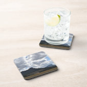 Sturgeon en Abrupt onder dramatische wolken Bier Onderzetter (Rechterzijde)