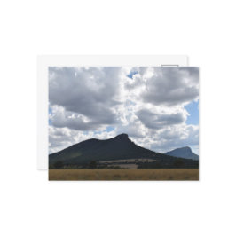 Sturgeon en Abrupt onder dramatische wolken Briefkaart