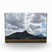 Sturgeon en Abrupt onder dramatische wolken Fotoblokken (Voorkant)