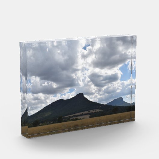 Sturgeon en Abrupt onder dramatische wolken Fotoblokken (Links)