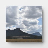 Sturgeon en Abrupt onder dramatische wolken Fotoplaat (Voorkant)