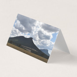 Sturgeon en Abrupt onder dramatische wolken Kaart