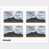 Sturgeon en Abrupt onder dramatische wolken Rechthoekige Sticker (Vel)