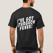 Sturgeon Fever T-shirt DARK (Achterkant)