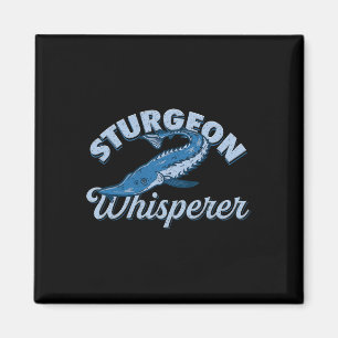 Sturgeon Fluisteraar Meren Leven - Grappig Vis Ges Magneet