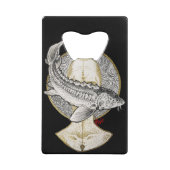 STURGEON GOD CREDITKAART FLESSENOPENER (Voorkant)