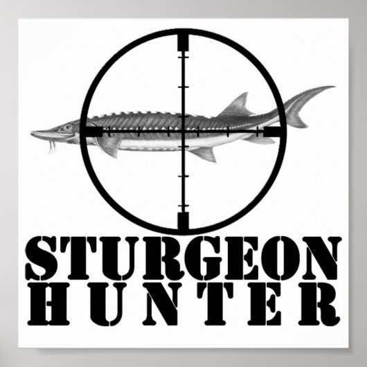 Sturgeon Hunter Poster (Voorkant)