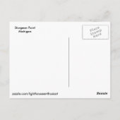 Sturgeon Point Briefkaart (Achterkant)