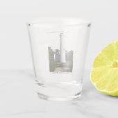 Sturgeon Point Lighthouder & boot shot glass Glas (Achterkant)