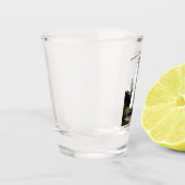 Sturgeon Point Lighthouder & boot shot glass Glas (Links)