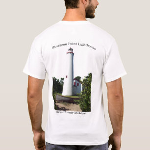 Sturgeon Point Lighthouse 2-sided shirt