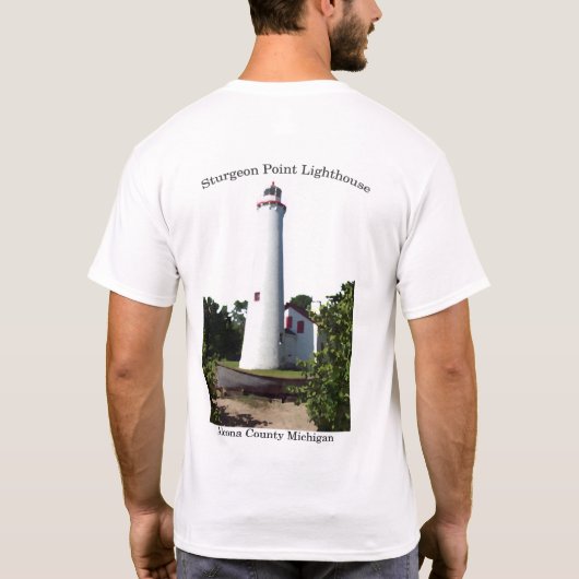 Sturgeon Point Lighthouse 2-sided shirt (Achterkant)