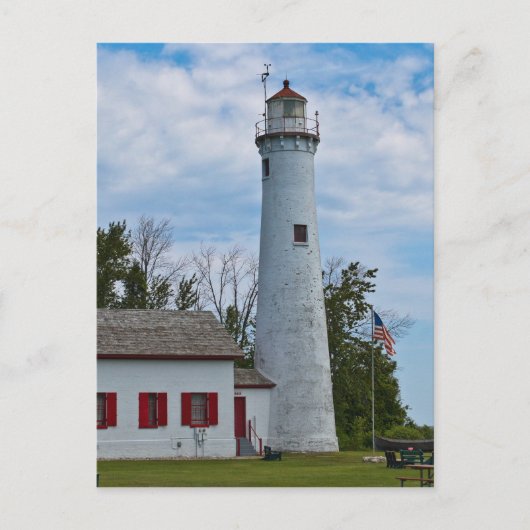 Sturgeon Point Lighthouse Briefkaart (Voorkant)