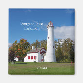 Sturgeon Point Lighthouse magnet (Voorkant)