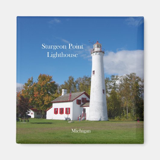 Sturgeon Point Lighthouse magnet (Voorkant)