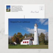 Sturgeon Point Lighthouse-postkaart Briefkaart (Voorkant / Achterkant)