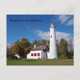 Sturgeon Point Lighthouse-postkaart Briefkaart