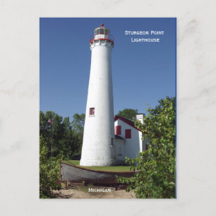 Sturgeon Point Lighthouse postkaart groot