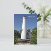 Sturgeon Point Lighthouse postkaart groot (Staand voorkant)