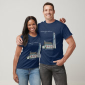 Sturgeon Point Lighthouse uitgesneden shirt donker (Unisex)