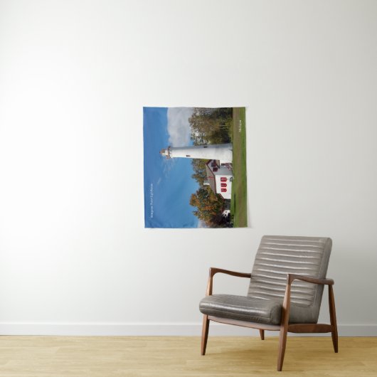 Sturgeon Point Lighthouse Wandkleed (In situ)