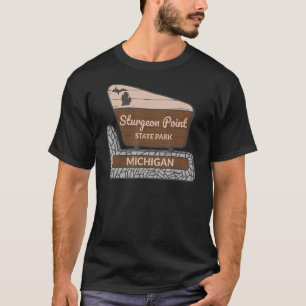Sturgeon Point State Park Michigan MI Welkomstteke T-shirt