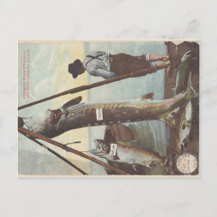 Sturgeon & Salmon Catch Briefkaart