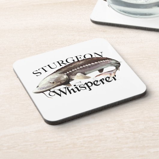 Sturgeon Whisperer Bier Onderzetter (Linkerzijde)