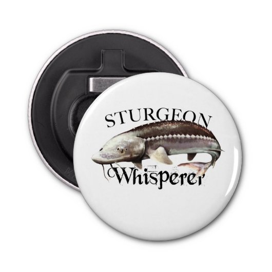 Sturgeon Whisperer Button Flesopener (Voorkant)
