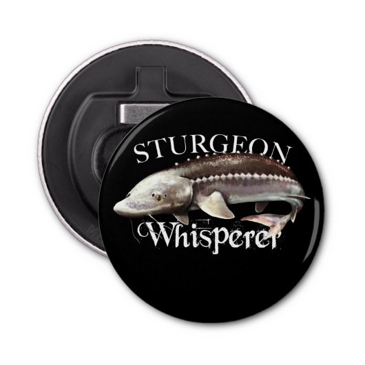 Sturgeon Whisperer Button Flesopener (Voorkant)