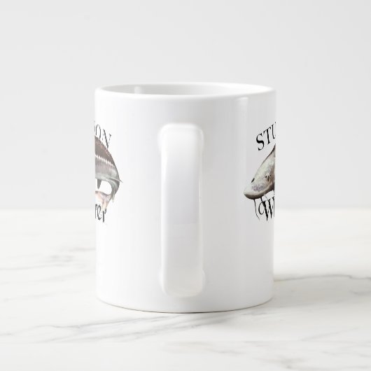 Sturgeon Whisperer Grote Koffiekop (Achterkant)