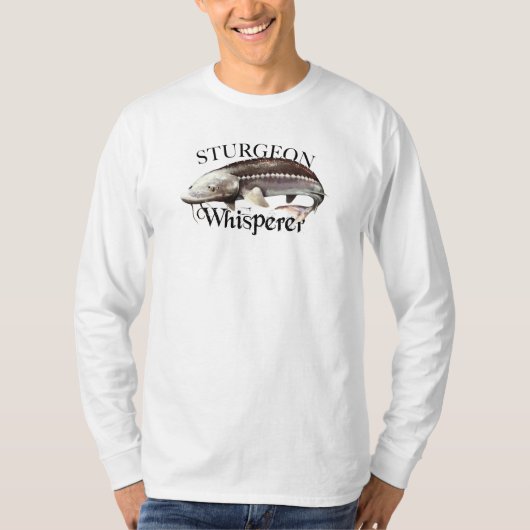Sturgeon Whisperer Long Slaper T-shirt (Voorkant)