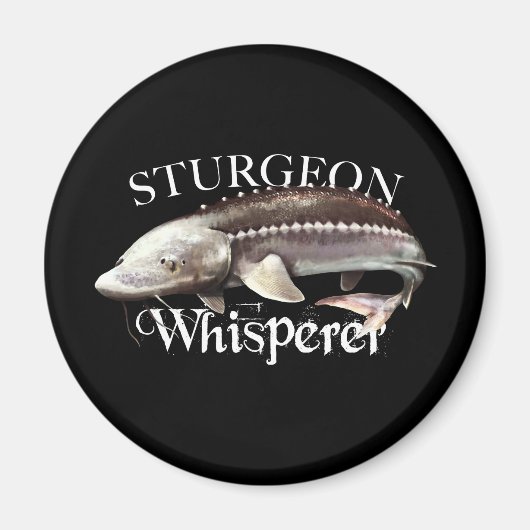 Sturgeon Whisperer Magneet (Voorkant)