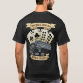 Sturgis Bike Rally 2023 Aces en Pistool T-shirt (Achterkant)