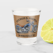 Sturgis Bike Rally 2023 Motorfiets Shot Glas (Voorkant)