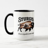 Sturgis Black Hills SD Bizon Legenden Mok (Links)