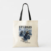 Sturgis Funny Prairie Dogs Biker Gang Western Tote Bag (Achterkant)
