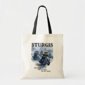 Sturgis Funny Prairie Dogs Biker Gang Western Tote Bag (Voorkant)