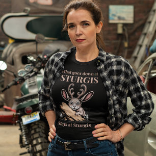 Sturgis Grappige Motorrijder Biker Levensstijl Hum T-shirt