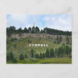 Sturgis Hillside Sign, South Dakota Briefkaart