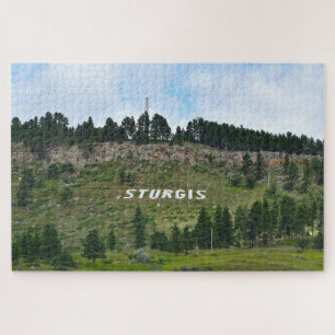 Sturgis Hillside Sign, South Dakota Legpuzzel