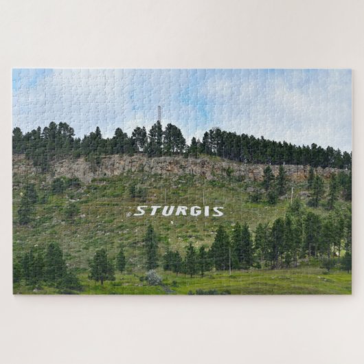 Sturgis Hillside Sign, South Dakota Legpuzzel (Horizontaal)