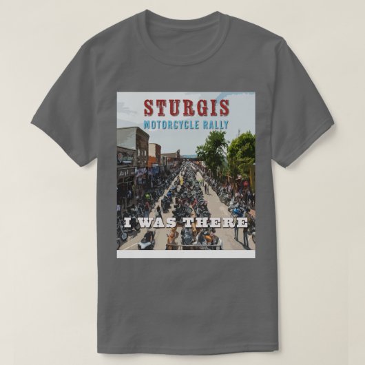 Sturgis Motorcycle Rally 1 T-shirt (Design voorkant)
